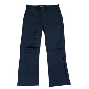 THEORY black trouser straight pants Size 4